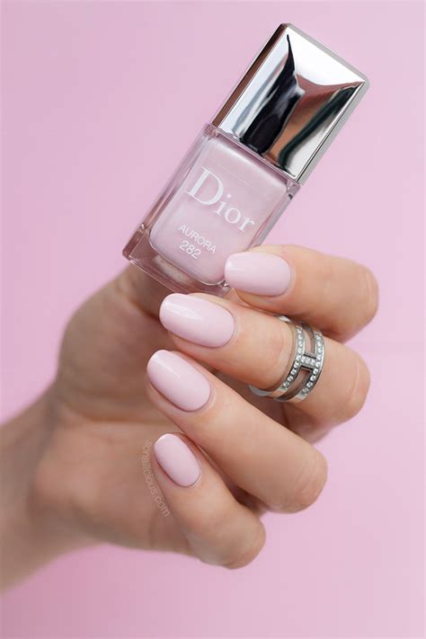 dior clear pink nail polish